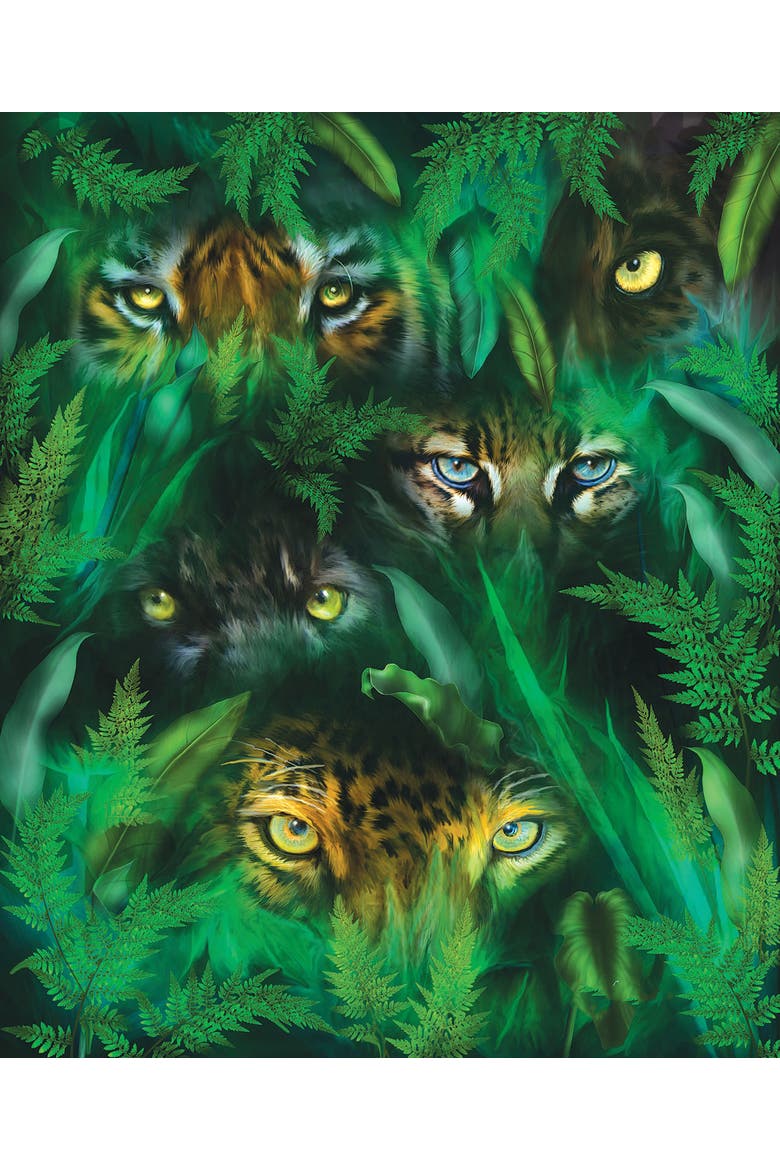 Jungle Eyes 1000 piece Jigsaw Puzzle for Adults, Alternate, color, Multicolor