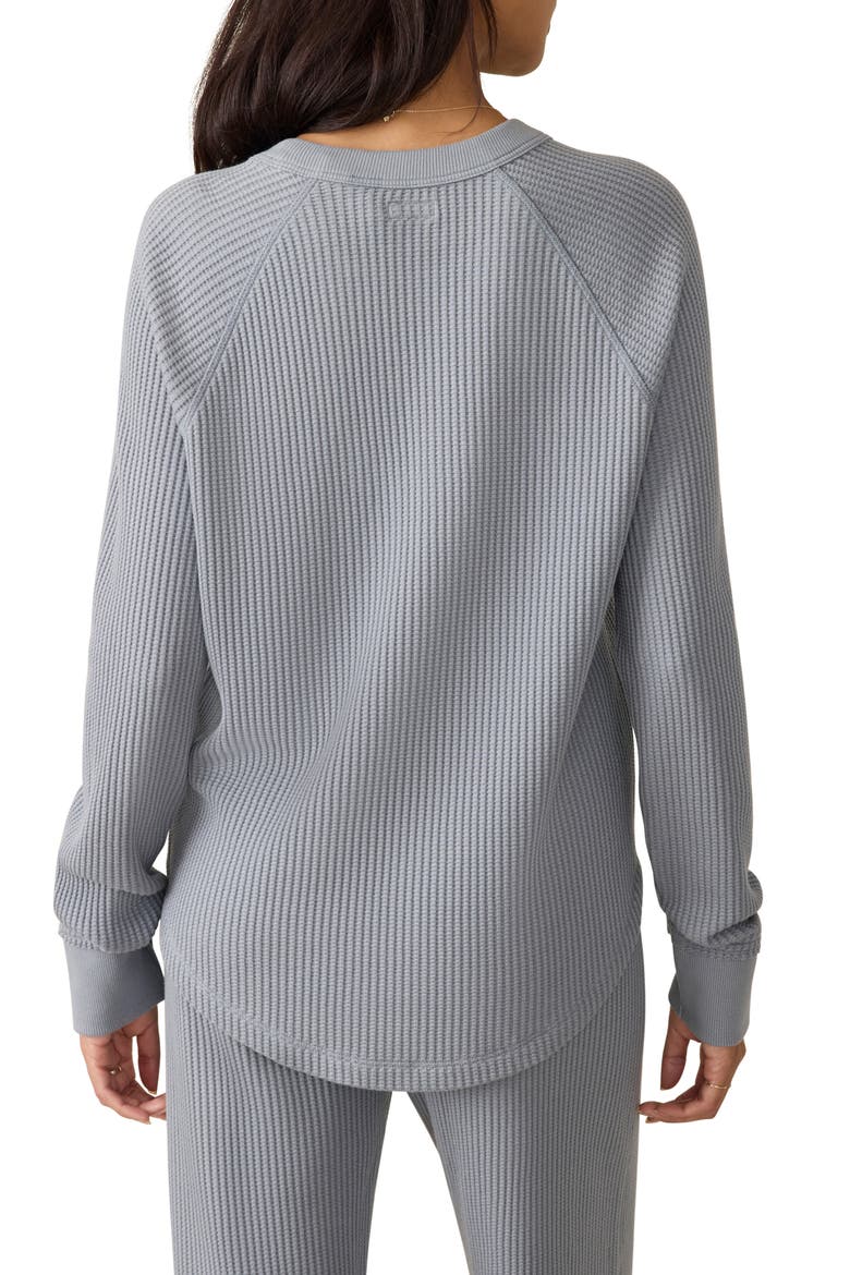 Legend™ Waffle Long Sleeve Top, Alternate, color, TRADEWINDS