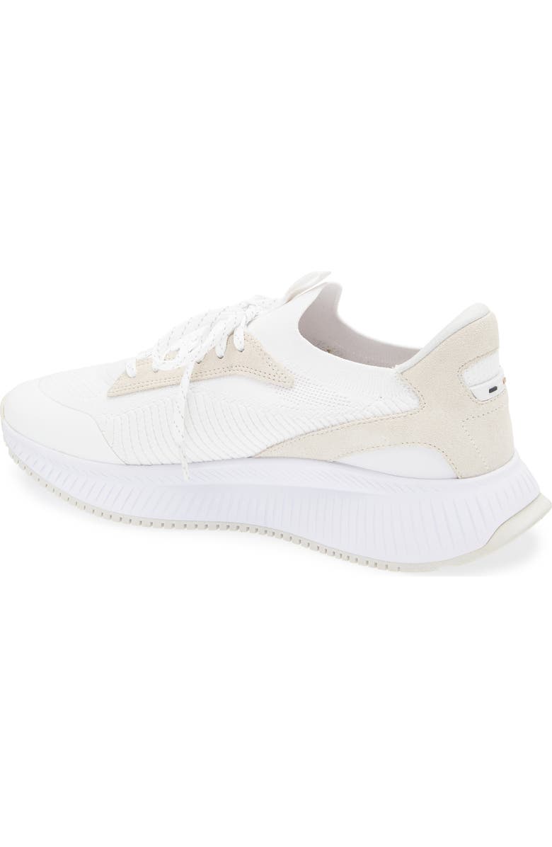 BOSS TTNM Evo Knit Sneaker, Alternate, color, White