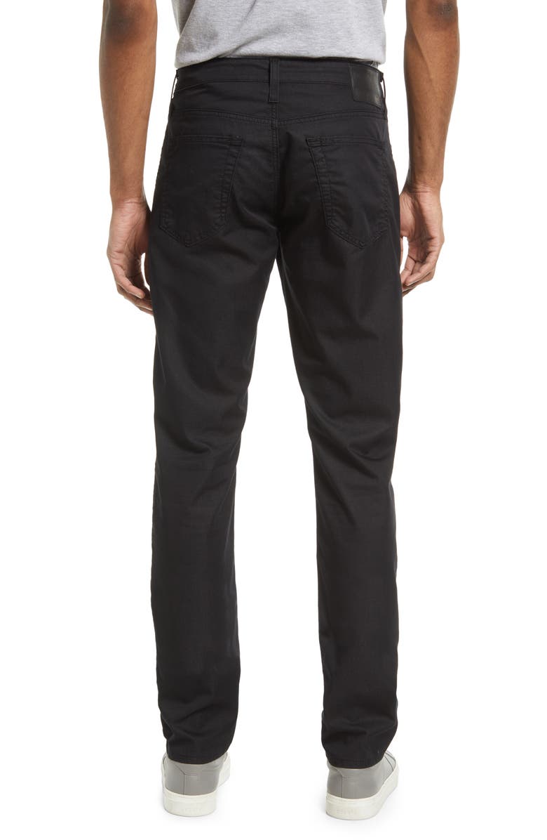 AG Everett Airluxe<sup>™</sup> Commuter Performance Slim Straight Pants, Alternate, color, Pure Black