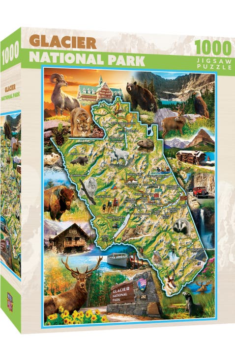 Glacier National Park 1000 Piece Puzzle