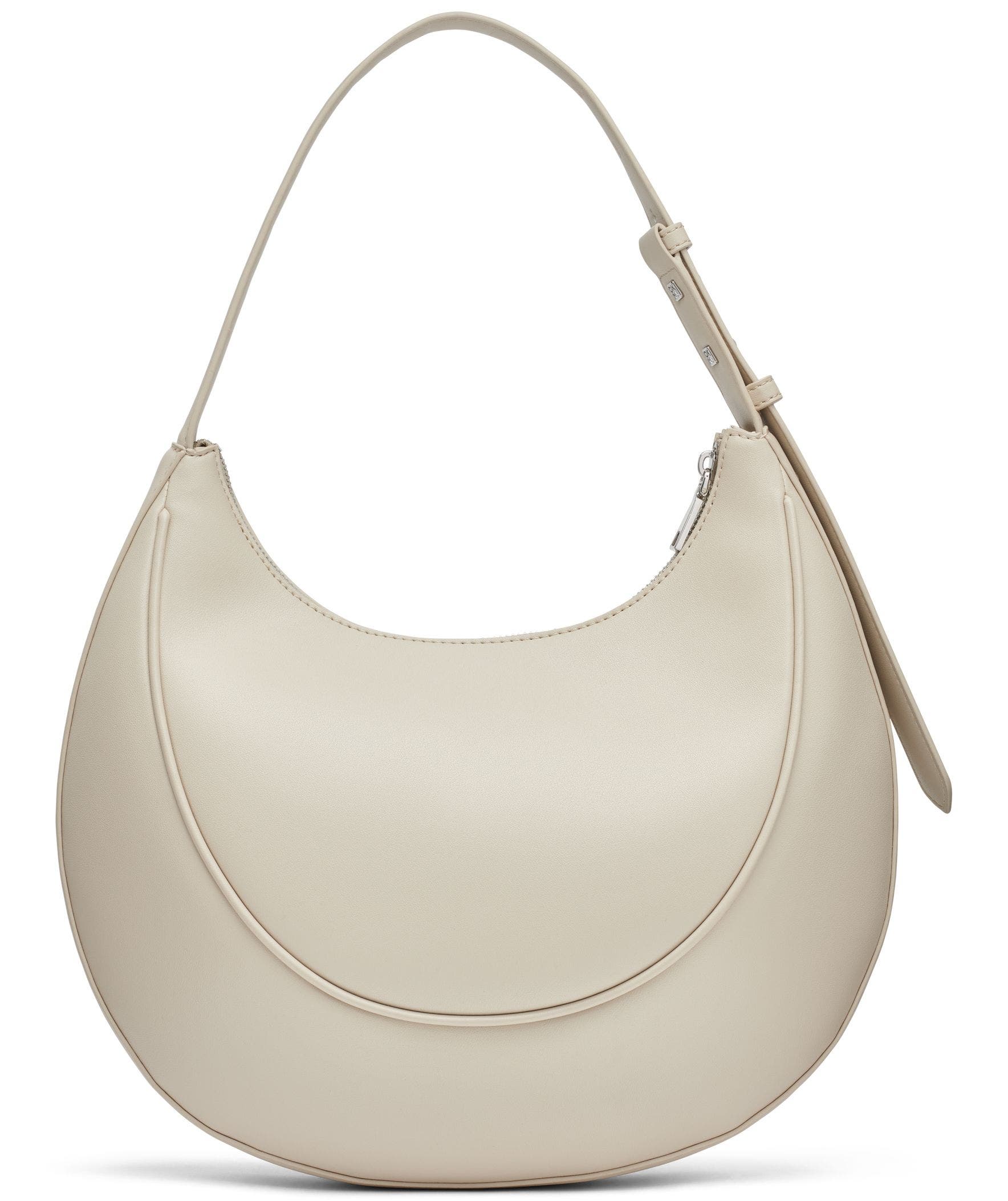 DKNY Sadie Shoulder Bag, Alternate, color, Light Taupe/Black