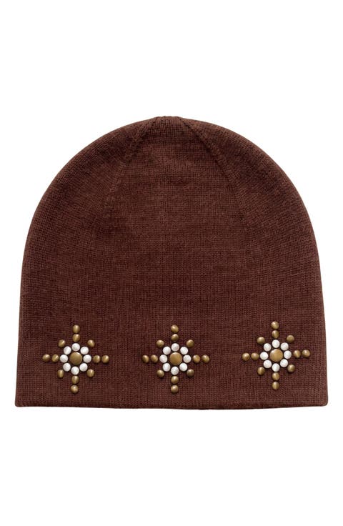 Rustic Stud Beanie