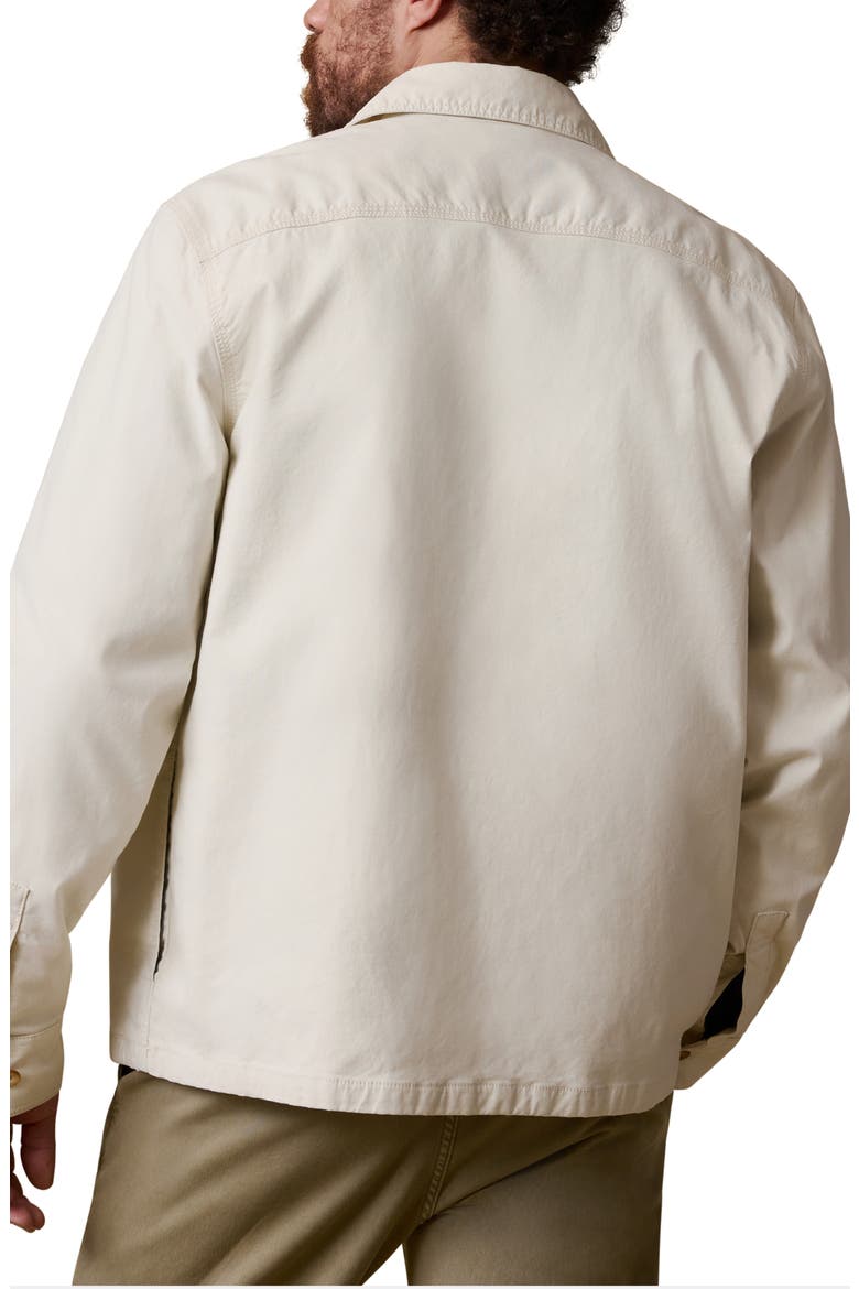 Lakeside Stretch Organic Cotton CPO Jacket, Alternate, color, SEA SALT