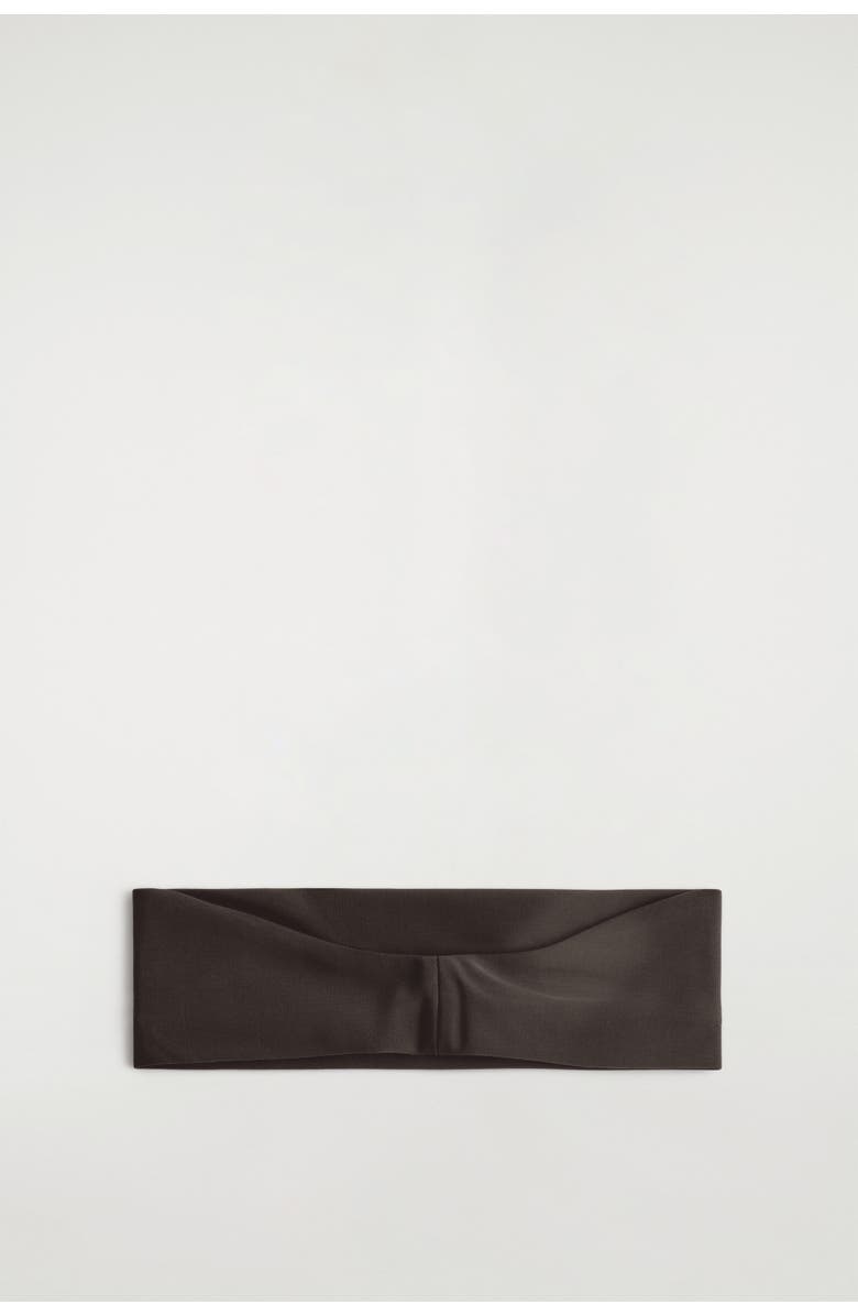 COS Jersey Headband, Alternate, color, Brown