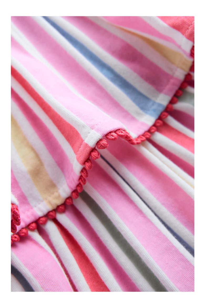 Kids' Jersey Ruffle Sundress, Alternate, color, PINK STRIPE