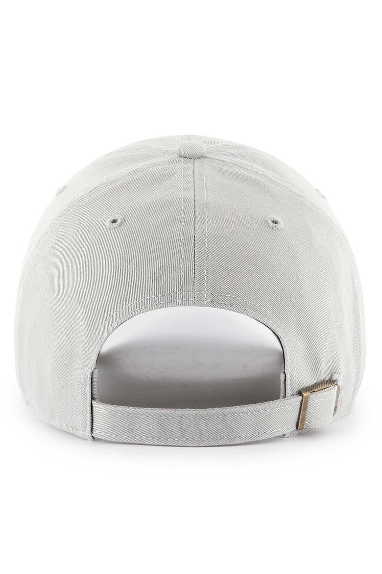 Men's '47 Silver San Antonio Spurs Clean Up Adjustable Hat, Alternate, color, Silver