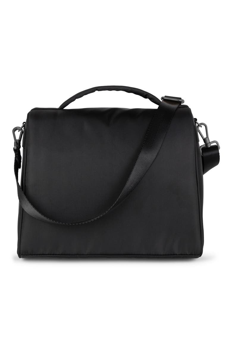 Insulated Twill Bottle Bag, Alternate, color, BLACK OUT