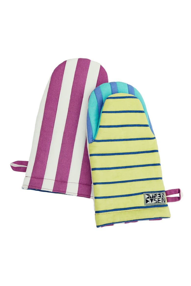 Stripe Oven Mitt, Main, color, ECLAIR