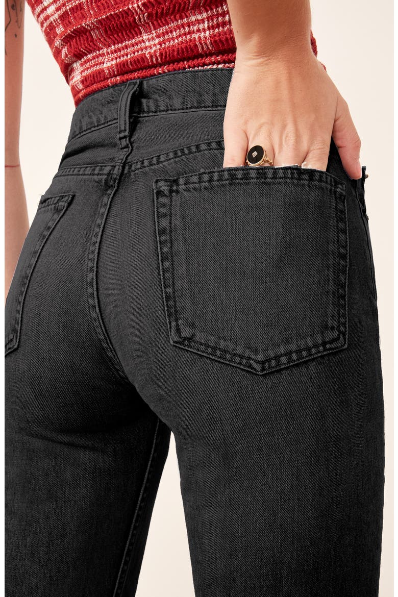 Jordi Ankle Kick Flare Jeans, Alternate, color, PACIFIC