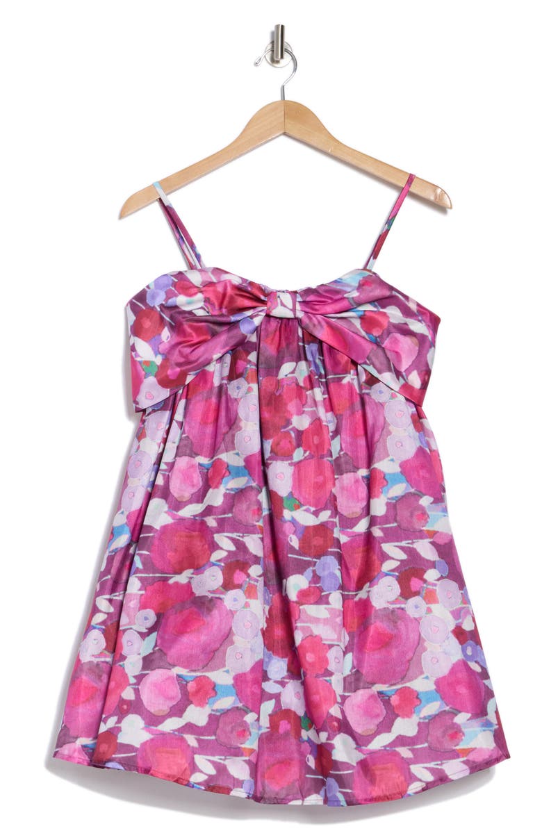 Hutch Bow Detail Babydoll Dress, Alternate, color,