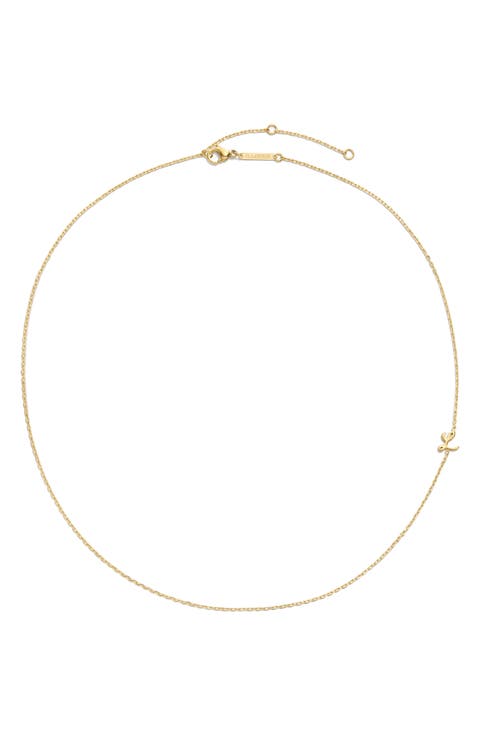 Initial Chain Necklace