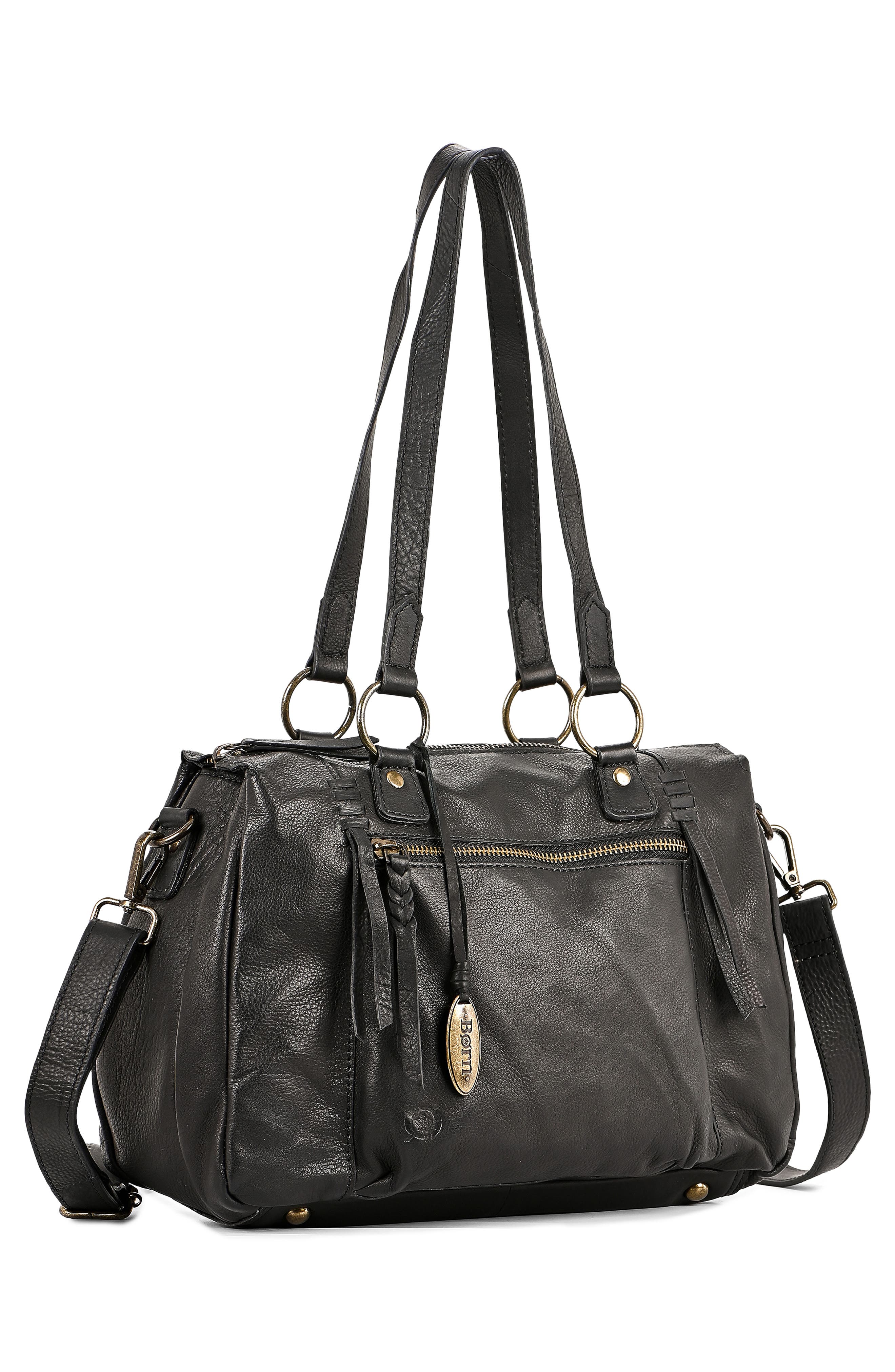 Børn Montauk Leather Satchel, Alternate, color, 