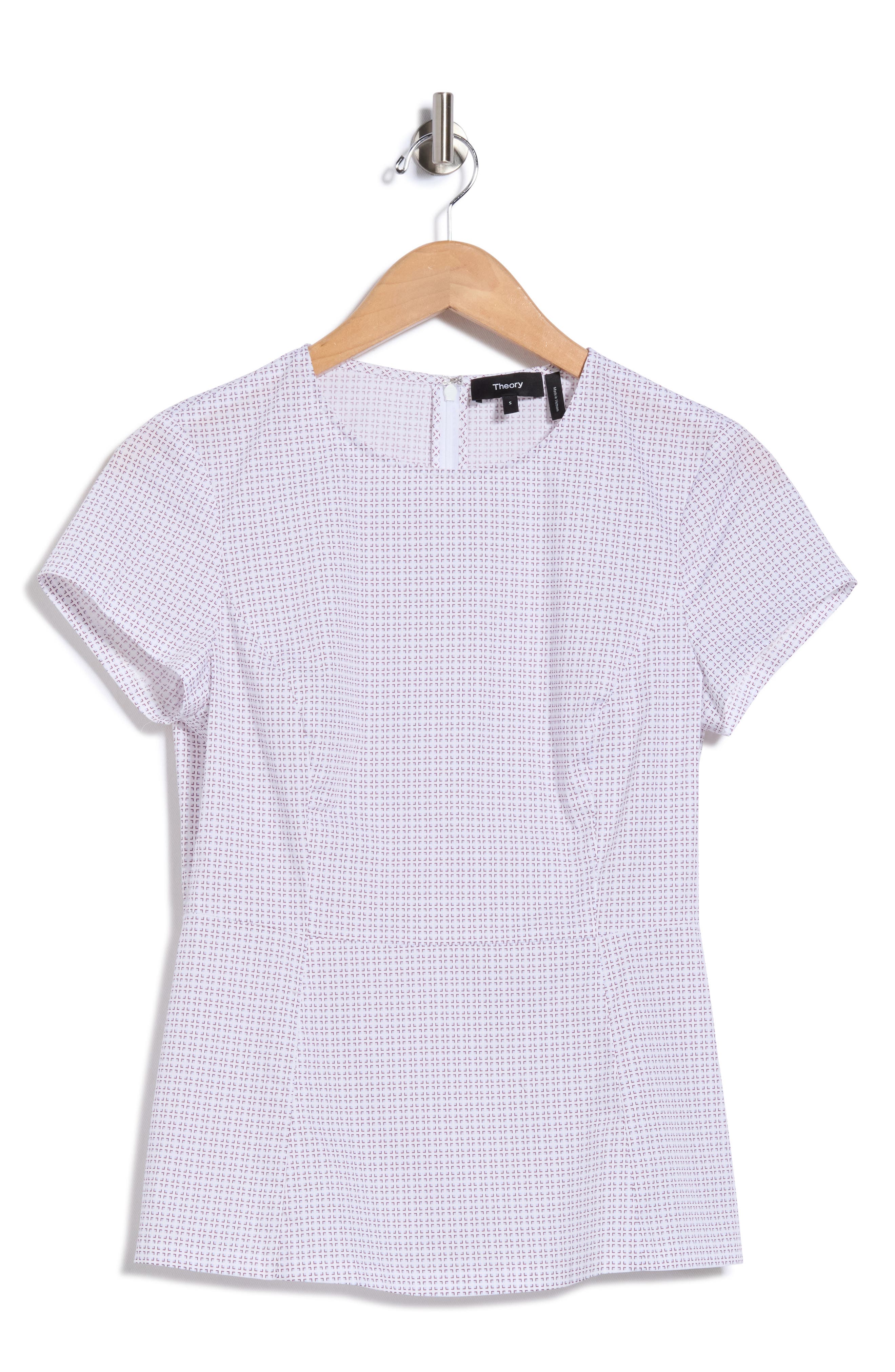 Carrian H Geometric Cotton Top