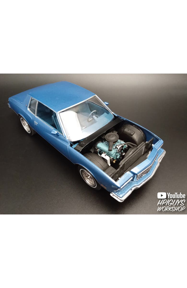 MPC 1980 Chevy Monte Carlo Class Action 2T 1 to 25 Scale Model Kit, Alternate, color, Multicolored