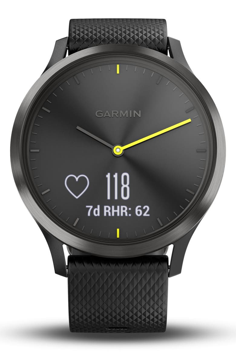 Garmin Vivomove HR Sport Hybrid Smart Watch, Alternate, color, 