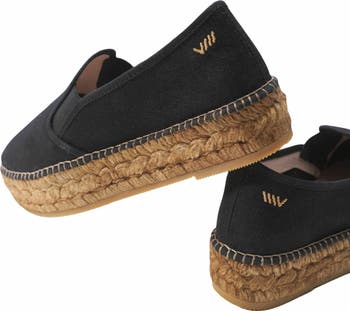 Castell Canvas Espadrille Platforms