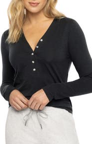 TravisMathew Cloud Stretch Modal & Cotton Henley