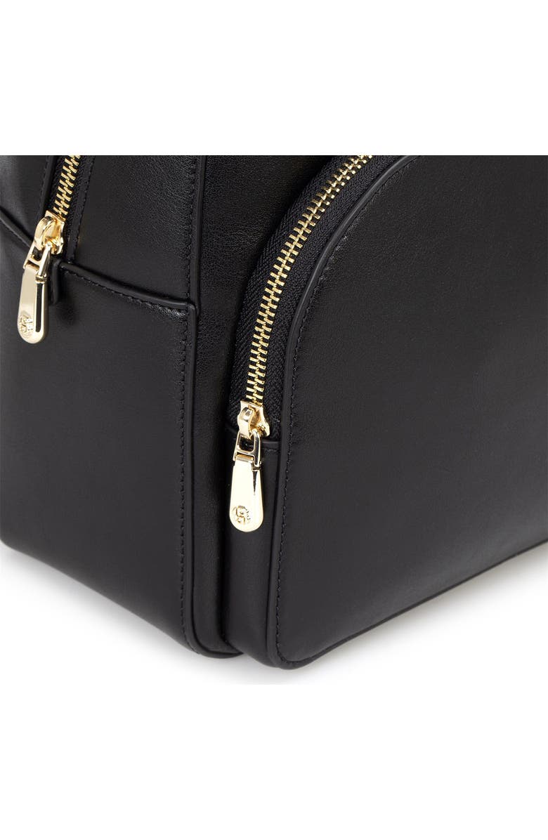 HUGO Numah Bonded Leather Backpack, Alternate, color, Black