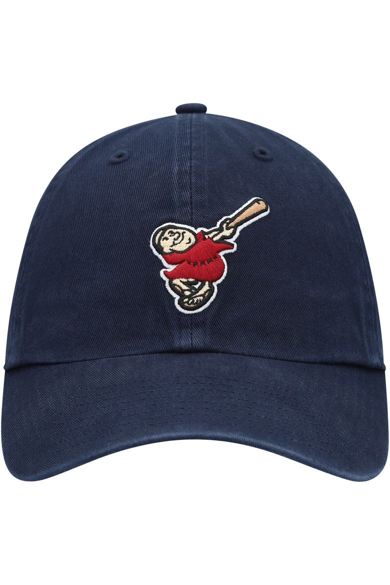 Men's '47 Navy San Diego Padres Logo Cooperstown Collection Clean Up Adjustable Hat, Alternate, color, Navy