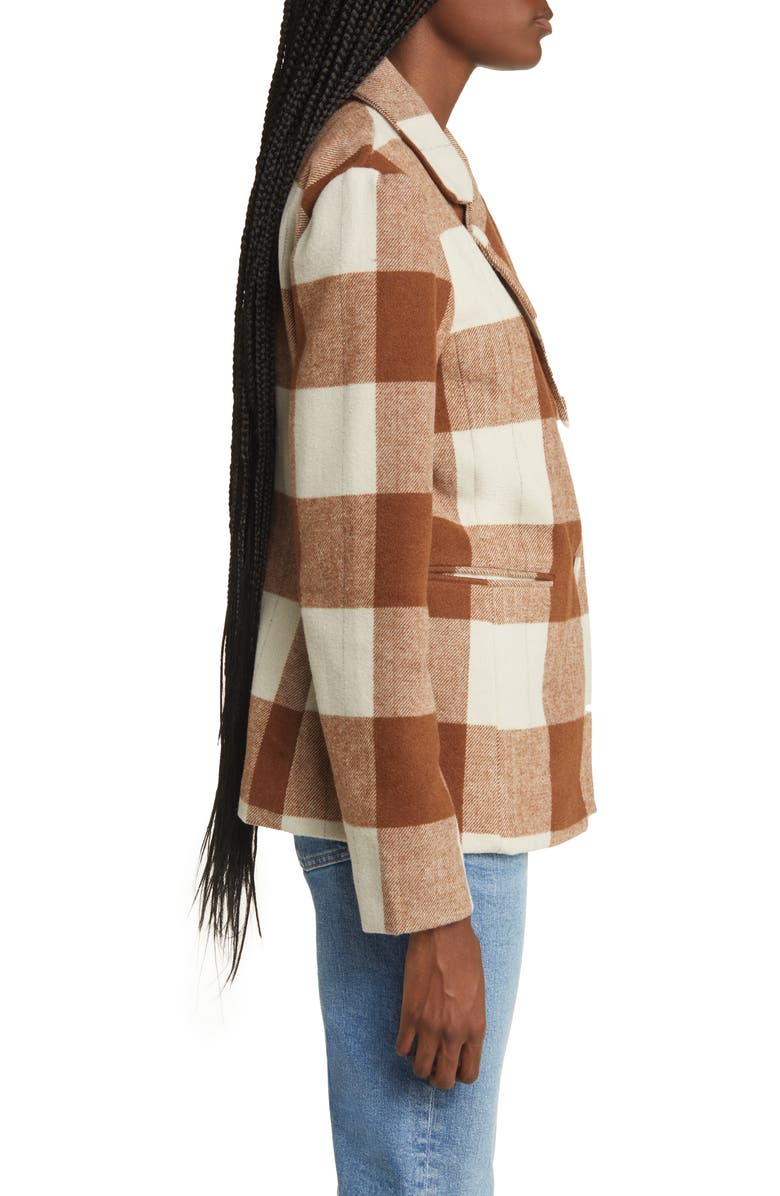 Splendid Ricki Plaid Blazer, Alternate, color, 