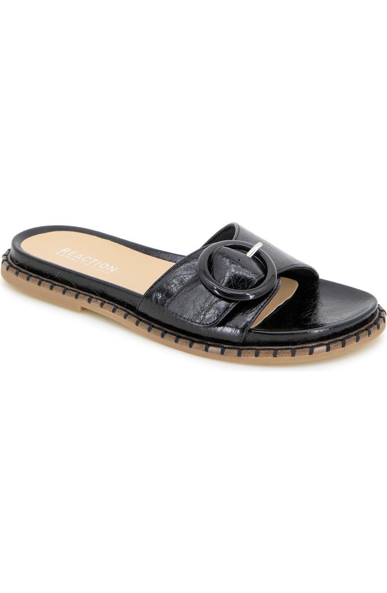 Reaction Kenneth Cole Syrena Buckle Slide Sandal, Main, color,