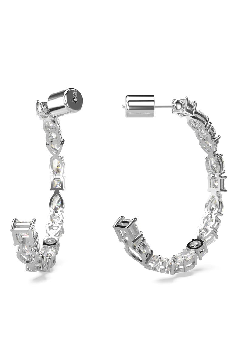 Swarovski Mesmera Hoop Earrings, Alternate, color, 