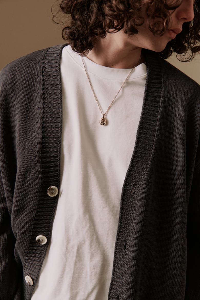 Finn Nugget Necklace, Alternate, color, 14K Recycled Gold Vermeil