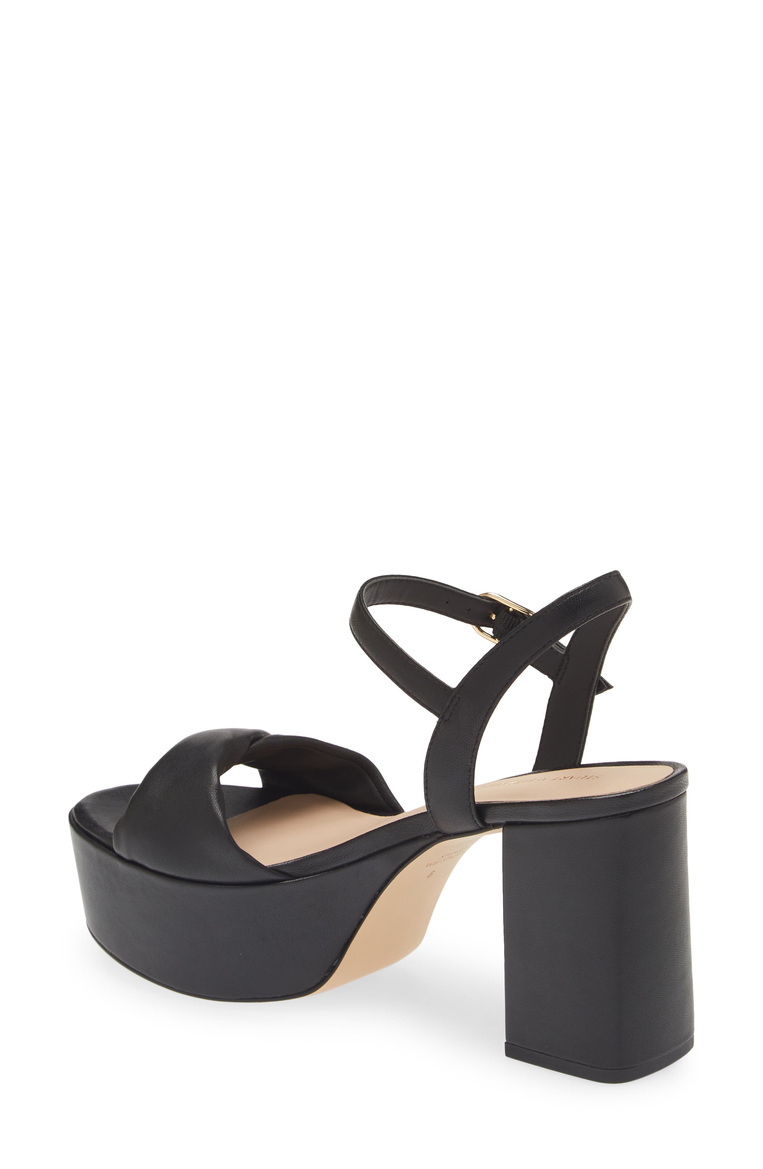 Stuart Weitzman Everly Block Heel Platform Sandal, Alternate, color, 