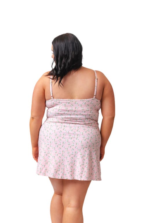 Shop Lime Ricki Swimwear Swim Dress In Rosey