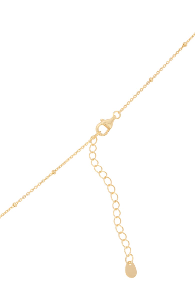 ATHRA LUXE Moon Medallion Necklace, Alternate, color, Gold