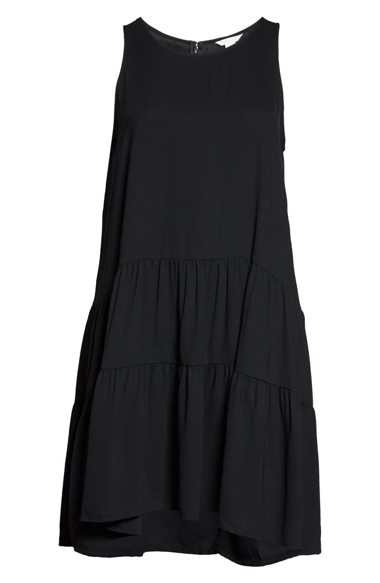 Caslon<sup>®</sup> Tiered Sleeveless A-Line Dress, Alternate, color,