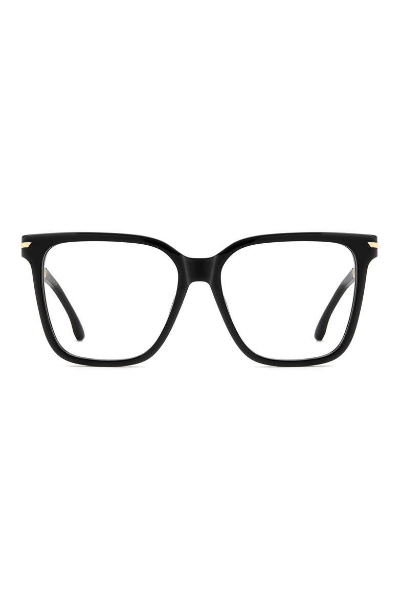VB 1009 54mm Square Optical Glasses, Main, color, BLACK GOLD