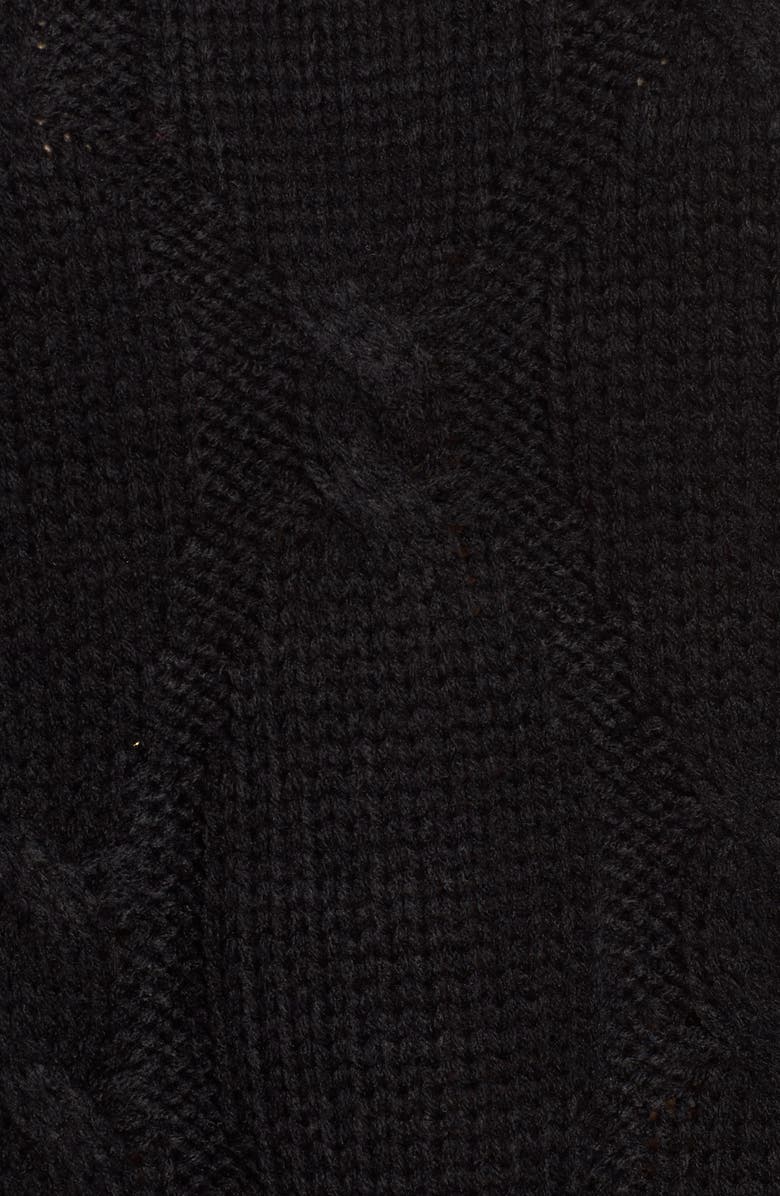 RDI Cold Shoulder Cable Sweater, Alternate, color, 