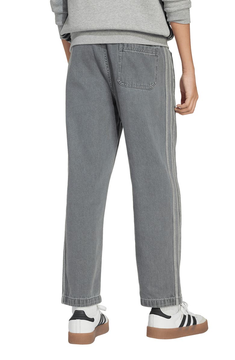 adidas Denim Look Sweatpants, Alternate, color, Light Denim