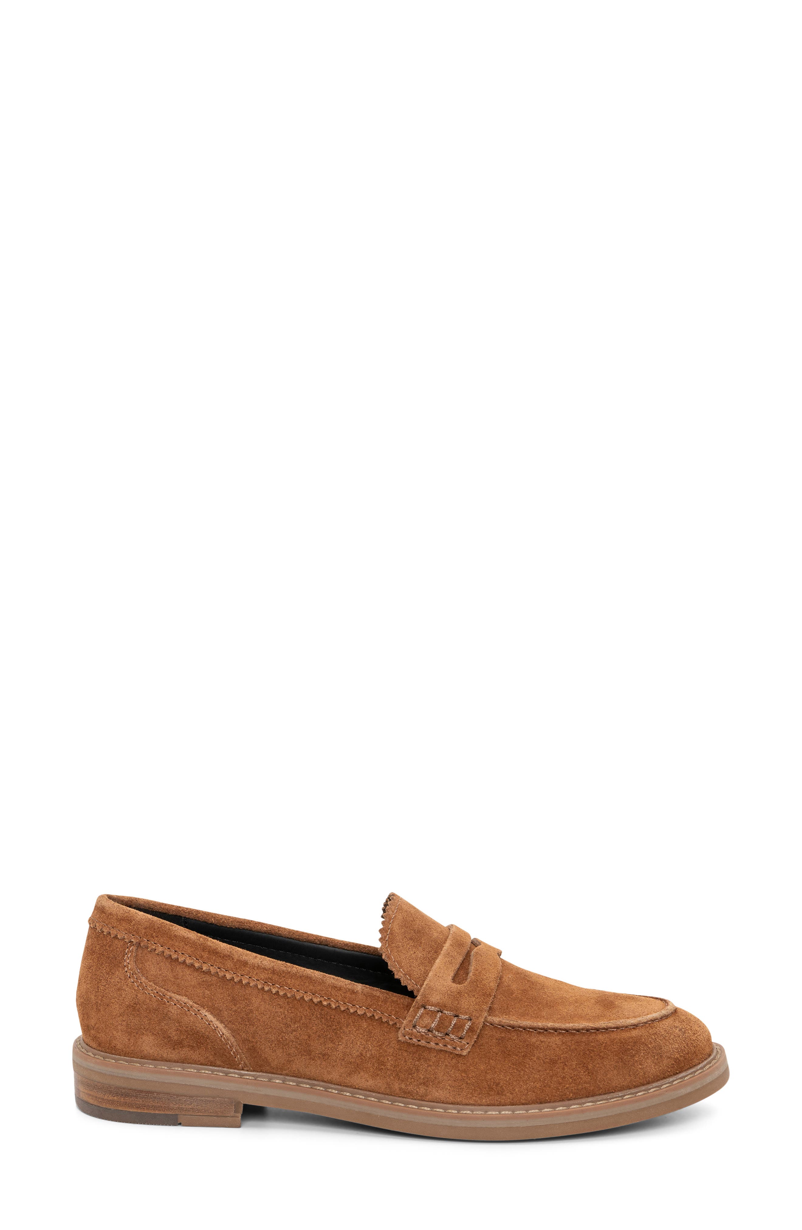 ara Kalendra Penny Loafer, Alternate, color, Nuts