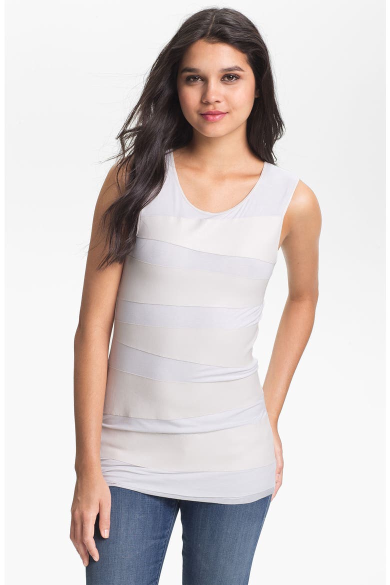 'Toro' Bandage Tank, Main, color, WHITE/ WHITE