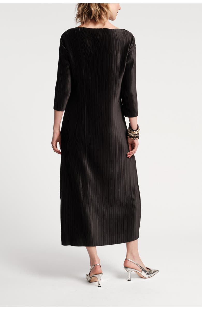 Frances Valentine Slinky Maxi Dress Micro Pleat Pleated Poly, Alternate, color, 