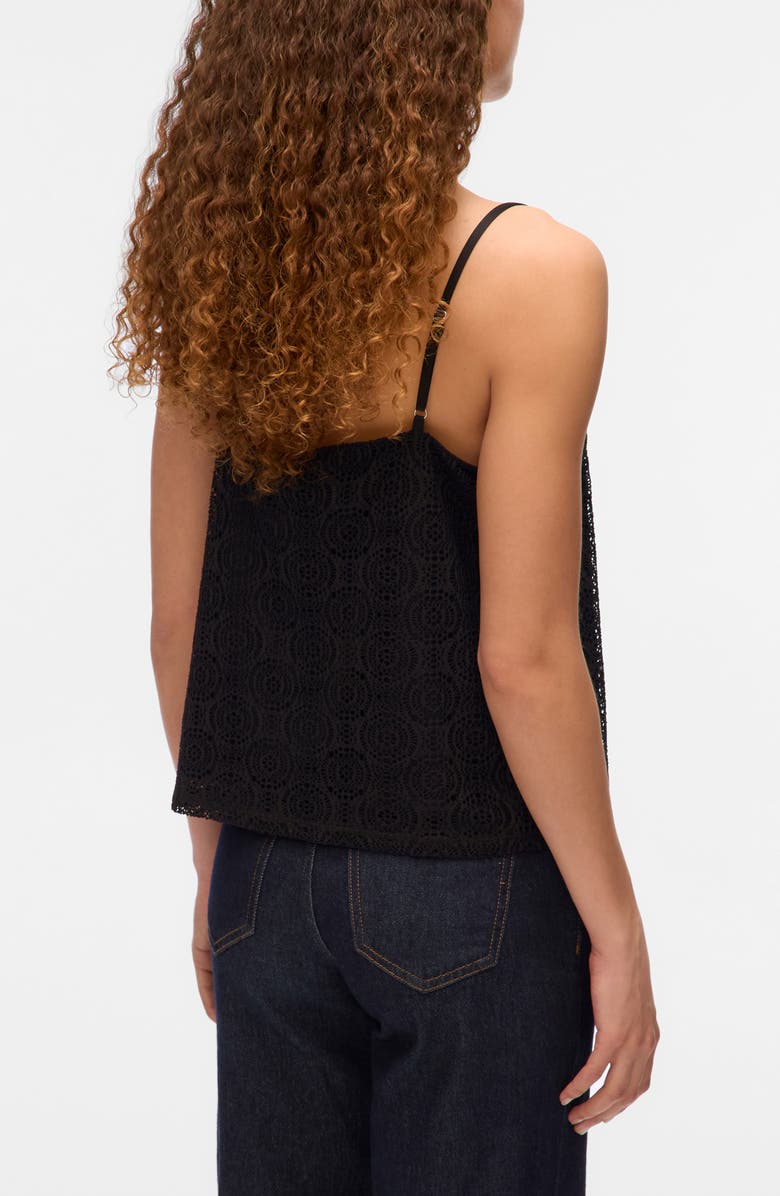 VERO MODA Maya V-Neck Singlet Top, Alternate, color, Black