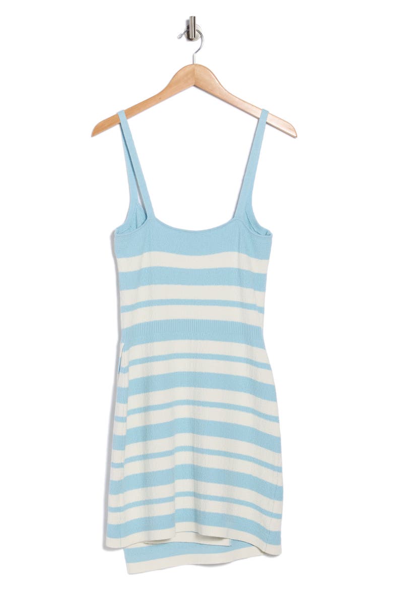 Suvi Cotton & Silk Blend Tank Dress, Alternate, color, AZURE SKY STRIPE