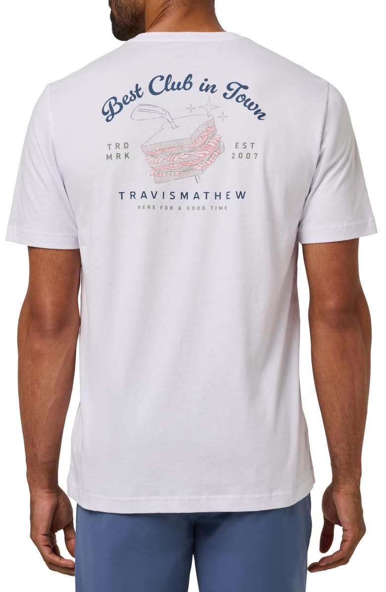 TravisMathew Founding Member Graphic T-Shirt, Alternate, color, White
