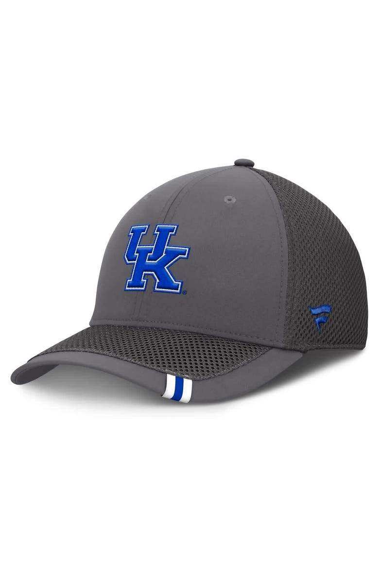 FANATICS Men's Fanatics Gray Kentucky Wildcats Clincher Flex Hat, Main, color, 