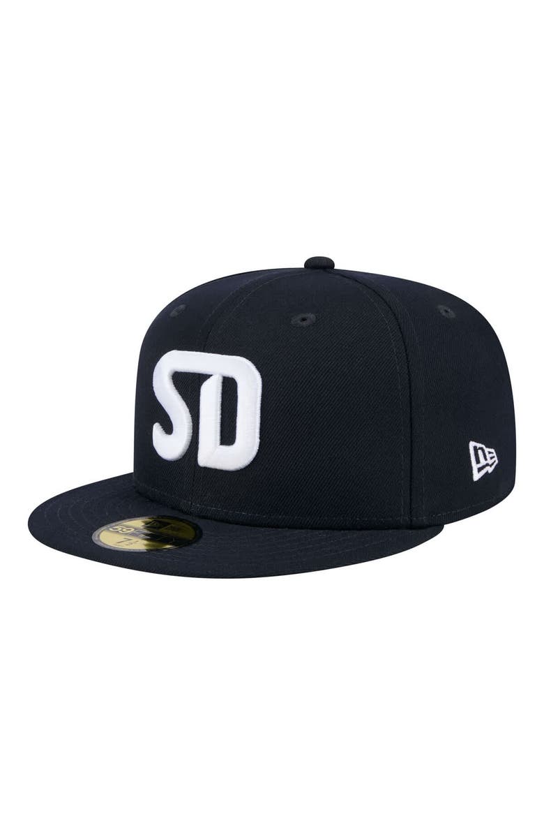New Era Men's New Era Navy San Diego FC Kickoff 59FIFTY Fitted Hat, Main, color, Navy