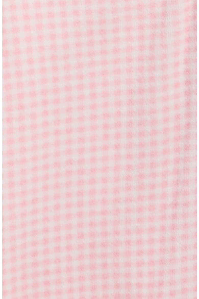 Kids' Gingham Long Sleeve Swim Cover-Up, Alternate, color, PINK