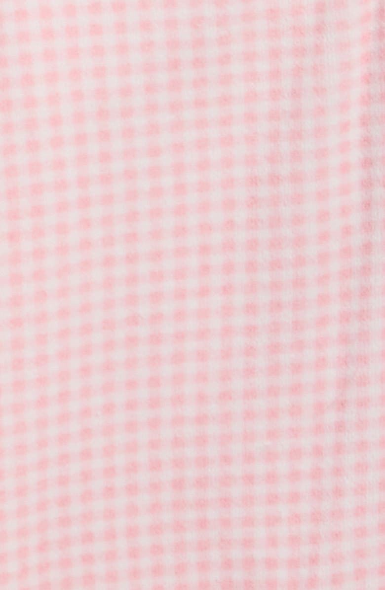 Little Me Kids' Gingham Long Sleeve Swim Cover-Up, Alternate, color, Pink