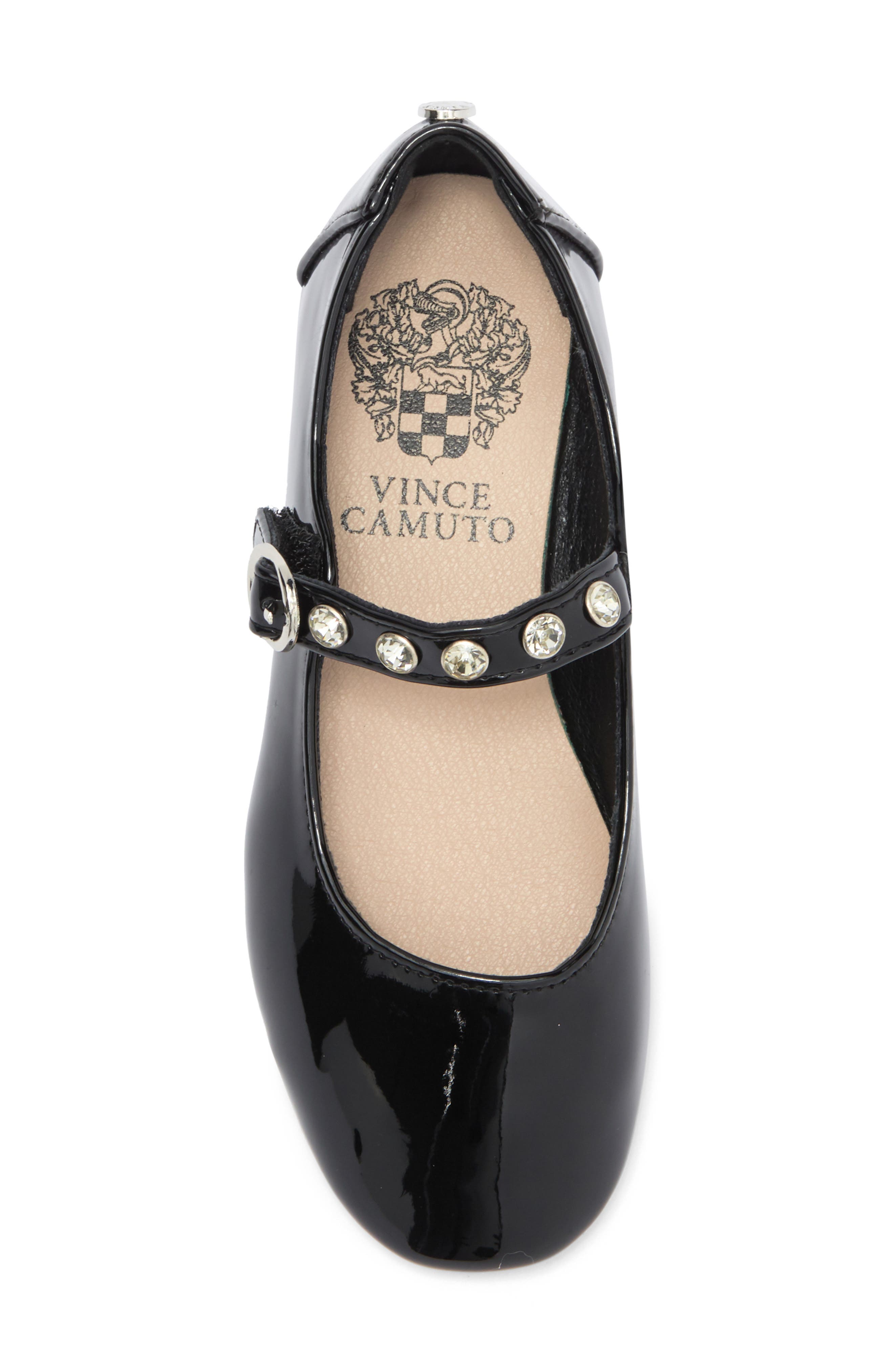 Vince Camuto Kids' Embellished Patent Mary Jane Flat, Alternate, color, 