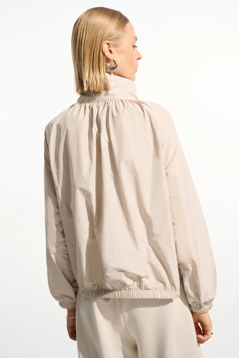 Memory Cocoon Outdoor Jacket With Funnel Collar, Alternate, color, Moonstone
