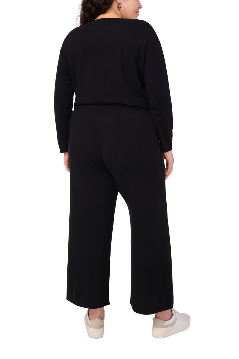 Drawstring Sweatpants, Alternate, color, RICH BLACK