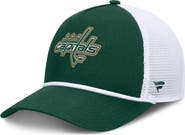 FANATICS Men's Fanatics Green/White Washington Capitals Bermuda A-Frame Adjustable Hat