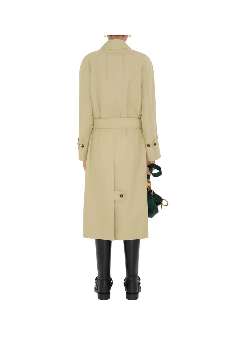 Long Gabardine Bradford Car Coat, Alternate, color, Hunter